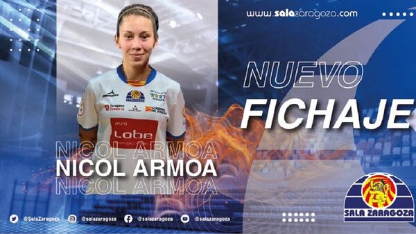 Nicol Armoa ficha por el Sala Zaragoza