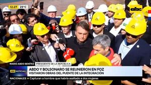 Abdo y Bolsonaro se reúnen en Foz  - ABC Noticias - ABC Color