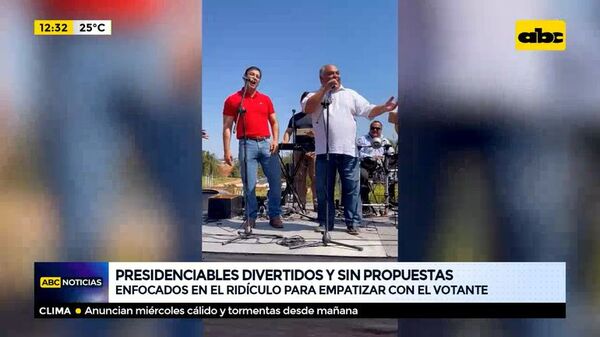 Presidenciables divertidos y sin propuestas - ABC Noticias - ABC Color
