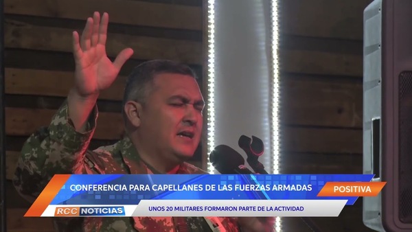 Conferencia para capellanes de las Fuerzas Armadas.