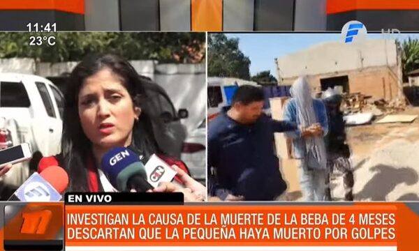 Autopsia descarta que beba murió por golpes - Paraguaype.com