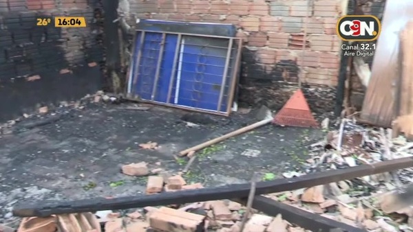 Capiatá: Incendió dejó sin nada a una familia - C9N