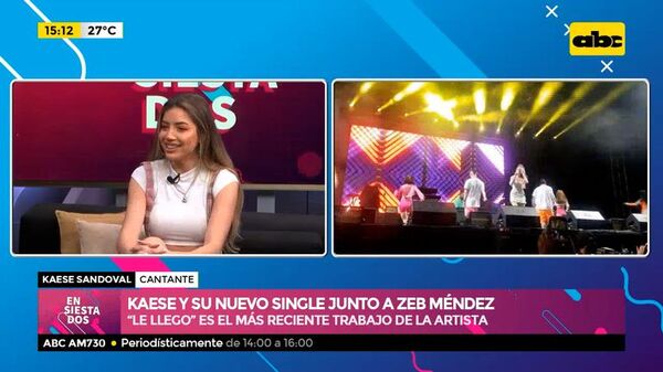 Kaese y su nuevo single junto a Zeb Méndez - Ensiestados - ABC Color