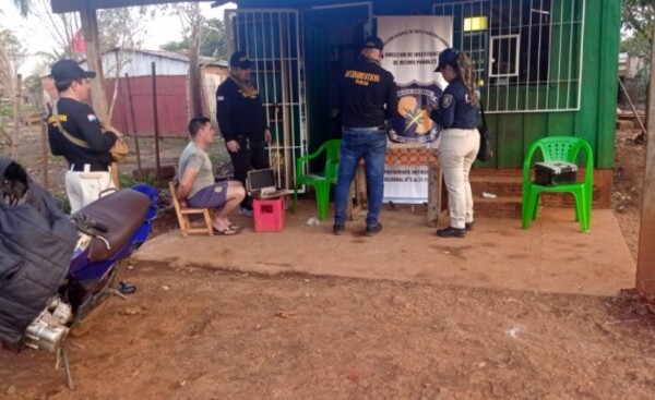 Detienen a un presunto distribuidor de drogas