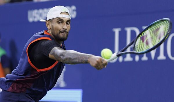 Kyrgios protesta por olor a “marihuana” en pleno partido del US Open - Tenis - ABC Color