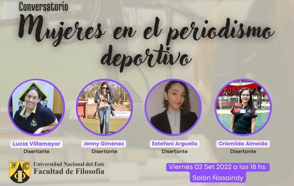 Preparan conversatorio sobre mujeres en el periodismo deportivo - La Clave