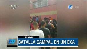 Torneo de exalumnos terminó a los golpes