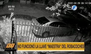 Intentó robar vehículo, pero llave ''maestra'' no le funcionó - Paraguaype.com