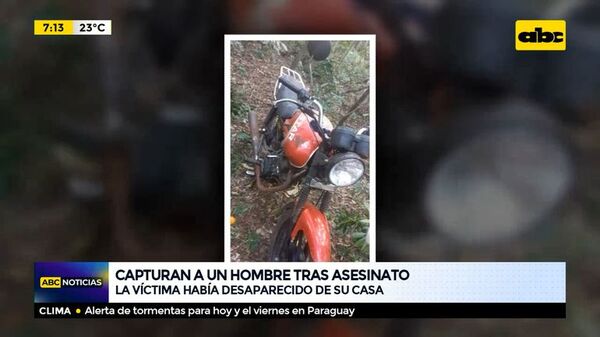 Capturan a un hombre tras asesinato de carnicero - ABC Noticias - ABC Color
