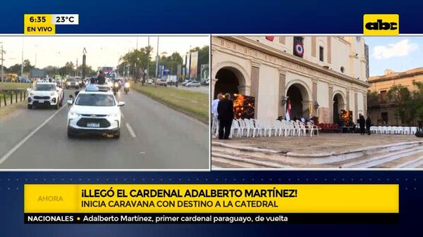 Inicia caravana con destino a la Catedral - ABC Noticias - ABC Color