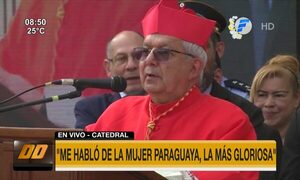 Cardenal Adalberto Martínez ya está en Paraguay | Telefuturo