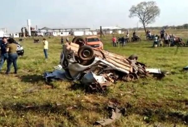 Tres fallecidos tras violento choque en Concepción - Megacadena — Últimas Noticias de Paraguay