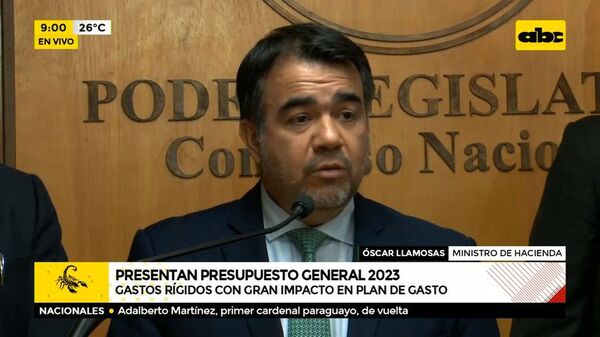 Presentan presupuesto general 2023 - ABC Noticias - ABC Color