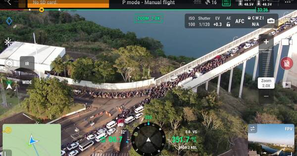 La Nación / Foz de Yguazú: con fuerte dotación se despliega hoy el “Control Brasil” en el Puente de la Amistad
