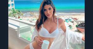Crónica / [VIDEO] Miss Grand Paraguay broncea su cueraso en Cancún