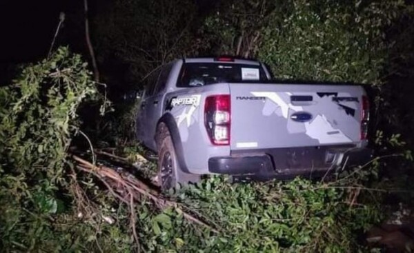 Ebrio chocó con su camioneta que había ganado en el bingo