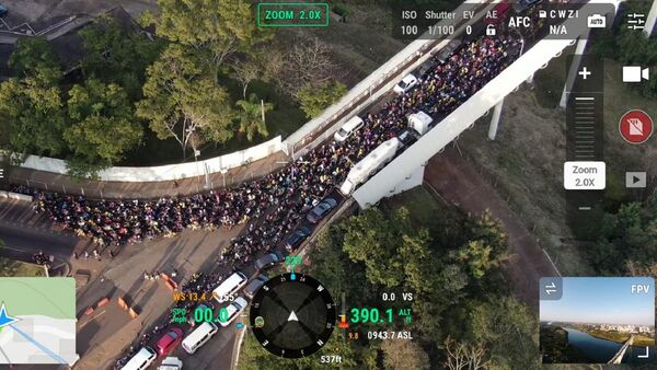 Brasil centra operación anticontrabando en cabecera del Puente de la Amistad