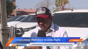 Comunidad Pesempo´o, un ejemplo de unidad y progreso en Loma Plata.