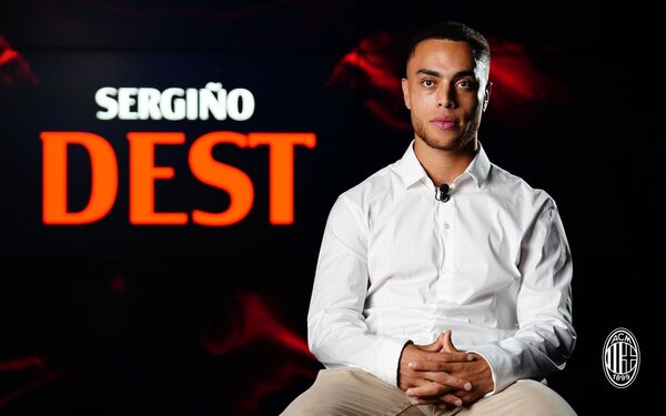 El Barcelona cede a Sergiño Dest al Milan