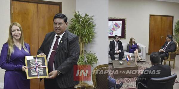 PRESIDENTE DE LA CORTE DE ECUADOR SALUDA AL GOBERNADOR
