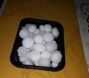 Crónica / [VIDEO] Ou hína lluvias intensas y granizada: ya llegaron a Ñeembucú