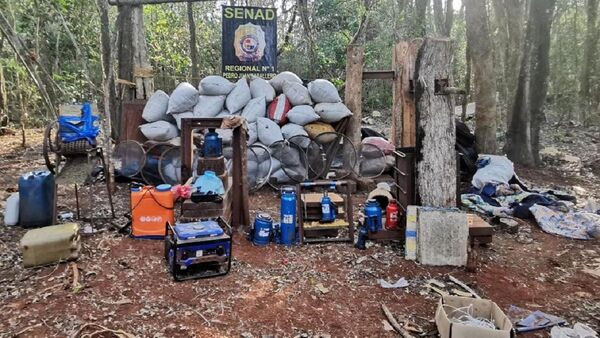 Incautan 46,7 kilos de droga en Pedro Juan Caballero