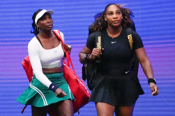 Serena y Venus Williams eliminadas en su estreno en dobles en el Abierto de EEUU