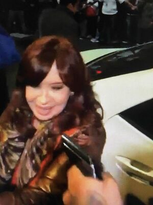 Apuntan un arma contra Cristina Fernández, vicepresidenta de Argentina - Mundo - ABC Color
