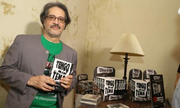 “Tengo un tema” lanzan el libro de Sergio Ferreira