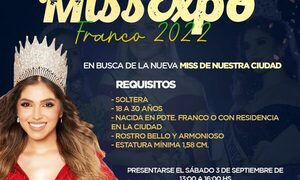 Realizan mañana casting en busca de la nueva Miss Franco