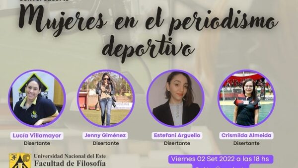 PREPARAN CONVERSATORIO SOBRE “MUJERES  EN EL PERIODISMO DEPORTIVO” EN LA FAFI-UNE