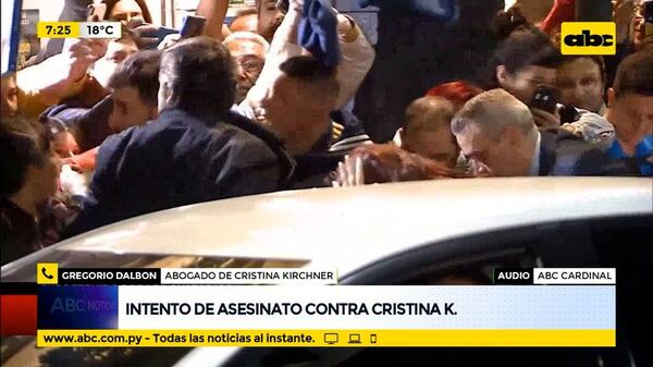 Intento de asesinato contra Cristina Kirchner - ABC Noticias - ABC Color