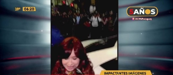 Atentaron contra la Vicepresidenta Cristina Fernández - C9N