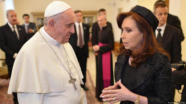 Papa Francisco expresó su «solidaridad y cercanía» a Cristina - ADN Digital