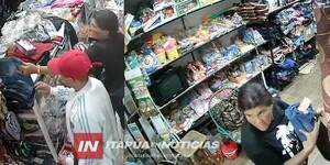 ENCARNACIÓN: DESCUIDISTAS HURTARON EN UN LOCAL COMERCIAL CÉNTRICO