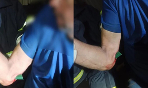 Itapúa: Un hombre quedó incrustado en la reja de una vivienda - OviedoPress