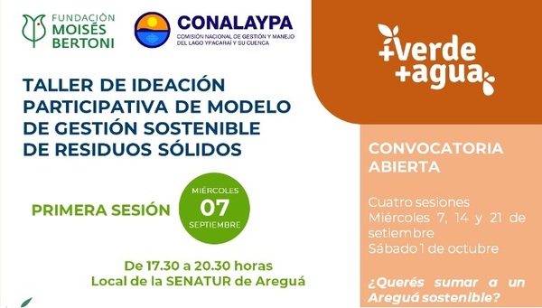 Idearán participativamente modelo de gestión sostenible de residuos sólidos en Areguá