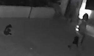 Dispararon a quemarropa contra una mujer - C9N