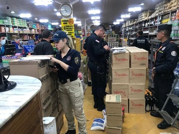 Realizaron millonaria incautación de productos de contrabando en Asunción | 1000 Noticias