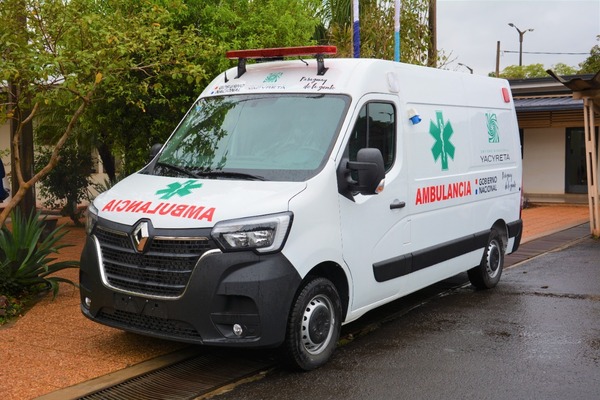 Distrito de Tomás Romero Pereira recibe ambulancia equipada con UTI - .::Agencia IP::.