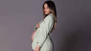 Crónica / [GALERÍA] La doña del "Chico" Díaz mostró su pancita a días de ser mami