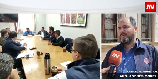 POSTURA DEL CONCEJAL MOREL ES NO ACEPTAR ESTADIO HASTA SU CONCLUSIÓN