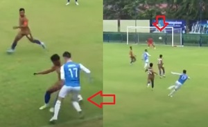 Caño y “teledirigido”: El gol impensado en liga de Camboya - La Prensa Futbolera