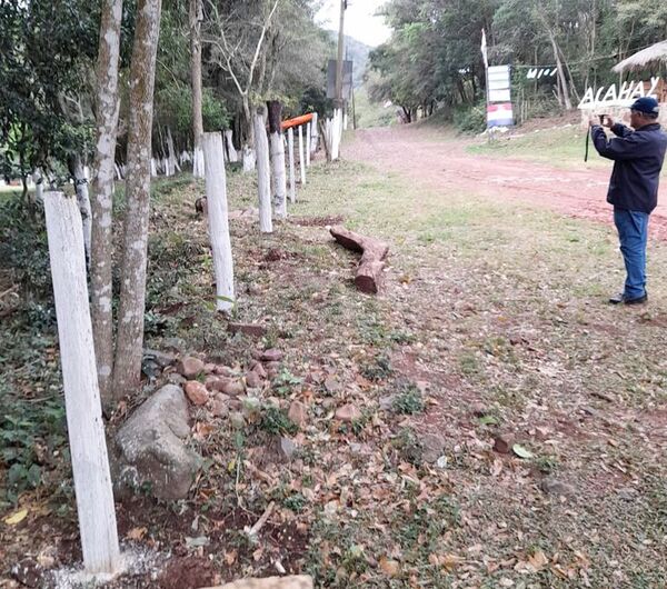 Mades interviene un local turístico ubicado en el área silvestre protegida del Cerro Acahay - Nacionales - ABC Color