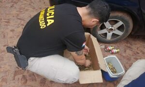 Dos hombres detenidos por intentar vender balas, ¡uno es milico!