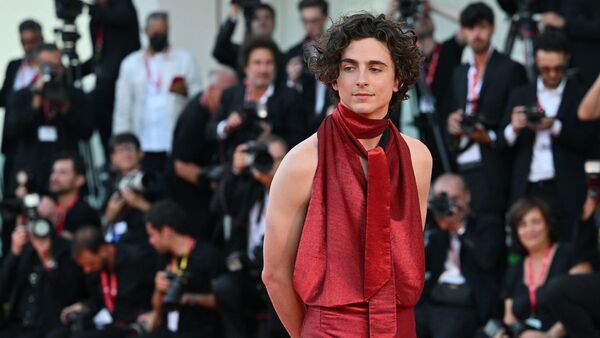 Timothée Chalamet causa furor en Venecia