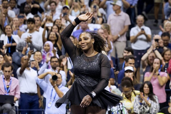 Una leyenda: Serena Williams se despide con honores en el US Open