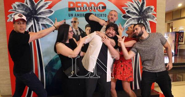 La Nación / “Pedro Undercover”: elenco visita cines de San Lorenzo con regalos exclusivos