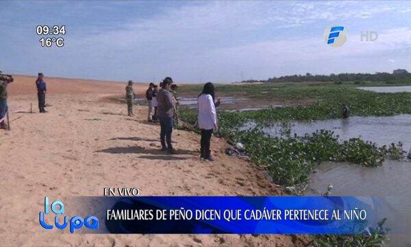Familiares de Peño dicen que cadáver pertenece al niño | Telefuturo