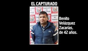 Cae por asalto un asesino condenado a 25 años y que tenía permiso para salir de la cárcel  - Policiales - ABC Color